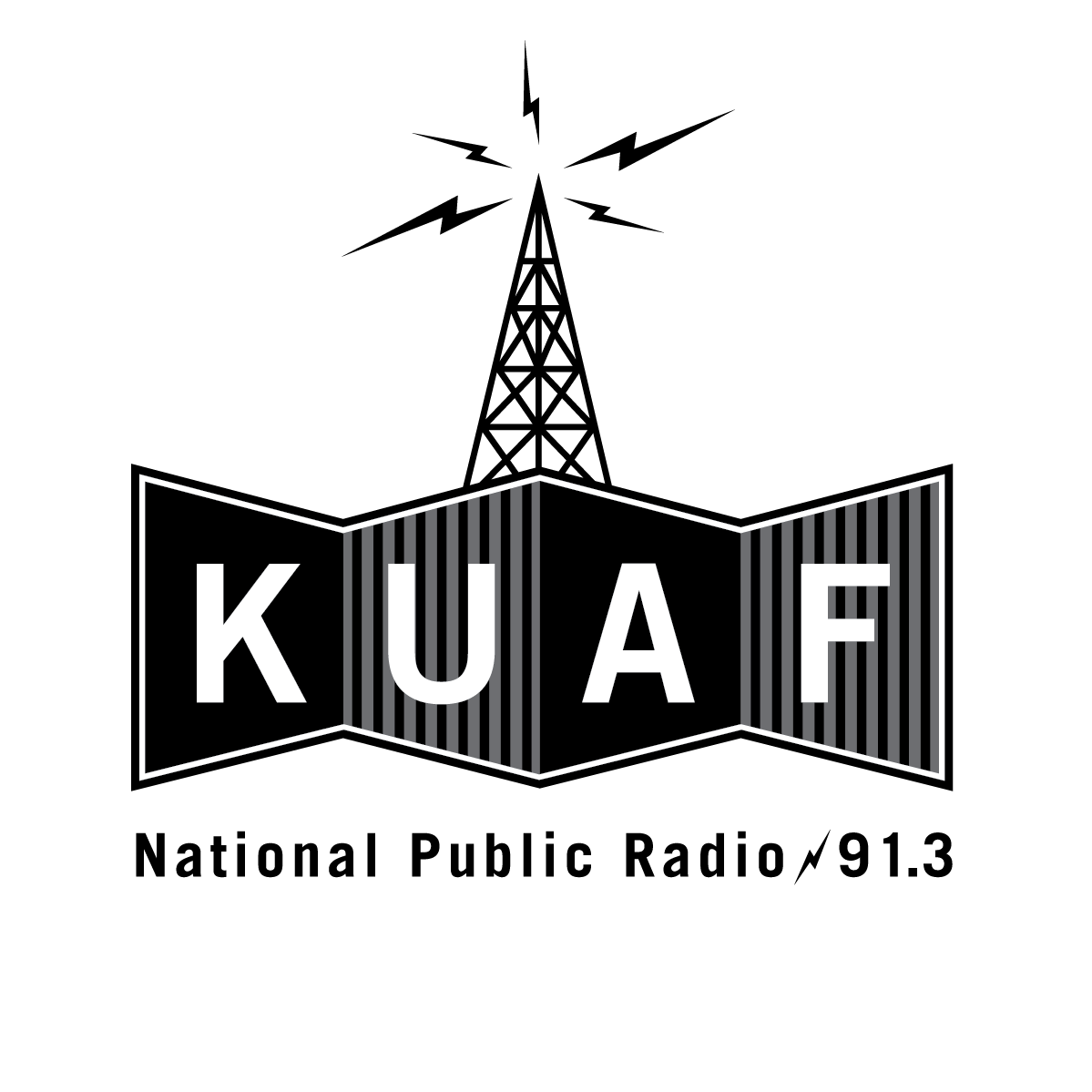 Logo for KUAF - NPR